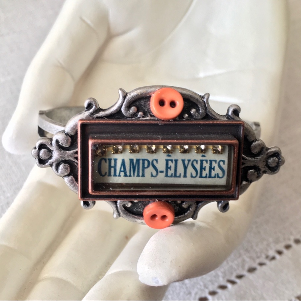 PARIS-INSPIRED One-of-a-kind Artisan Bracelet